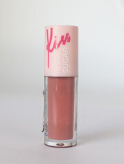 LavelleCollection Блеск для губ глянцевый SUGAR KISS тон 04 розово-коричневый