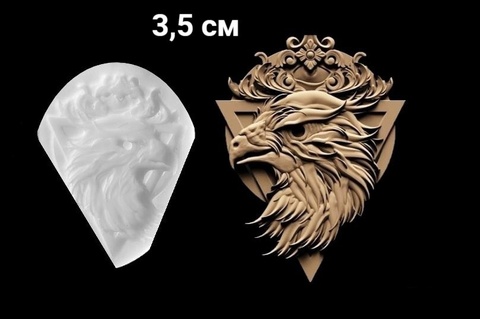 Силиконовый молд Орел мини № 1798