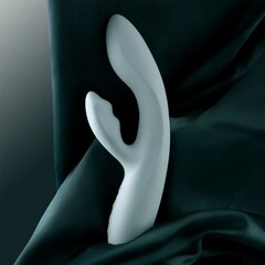 Вибратор-кролик Chika серый от SVAKOM