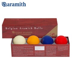 Шары Super Aramith Tournament Carom ø61,5мм 4шара