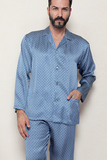 Эксклюзивная мужская пижама из шелка B&B Valentino