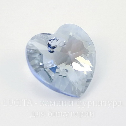 6228 Подвеска Сваровски Сердечко Crystal Blue Shade (14,4х14 мм) ()