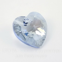 6228 Подвеска Сваровски Сердечко Crystal Blue Shade (14,4х14 мм)