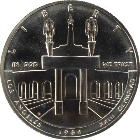 1 доллар 1984 D "XXIII летние Олимпийские Игры 1984 в Лос-Анджелесе"