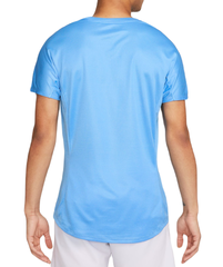 Теннисная футболка Nike Rafa Challenger Dri-Fit Tennis Top - university blue/white