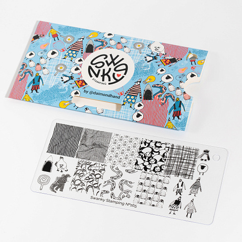 Пластина Swanky Stamping 165