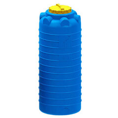 Емкость Пласт Инжиниринг цилиндрическая 750 л. вертикальный (785x785x1960см;синий) - арт.560082