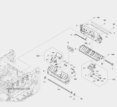 Узел выхода бумаги в сборе Kyocera Mita ECOSYS P3050dn, P3055dn, P3060dn