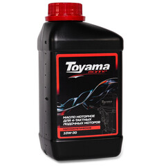 Масло для лодочных моторов 4Т 10W30 Toyama (1л) п/синтетика