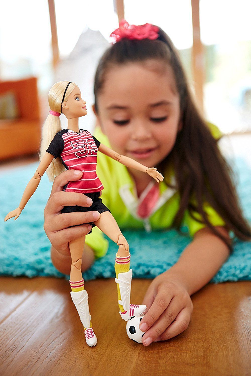 Кукла Barbie безграничные движения спортсменка, 29 см, dvf68