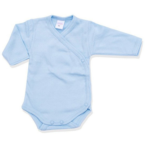 Хлопковое боди-распашонка розового цвета  Sofija Mgielka