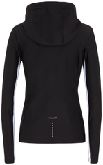 Женская теннисная куртка EA7 Woman Jersey Sweatshirt - black