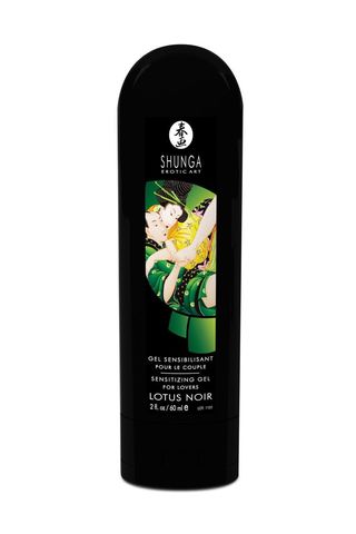 Интимный гель для пар, усиливающий наслаждение, Lotus Noir - 60 мл. - Shunga 5600