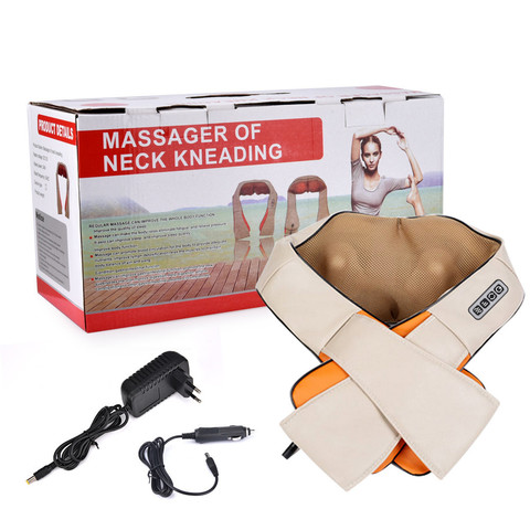 Инфракрасный массажер Massager of Neck Kneading  шейный
