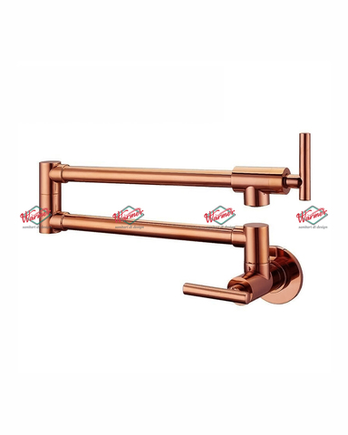 Смеситель для кухни Warmer Rose Gold  Line KNW-0193