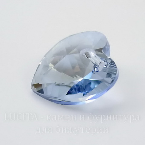 6228 Подвеска Сваровски Сердечко Crystal Blue Shade (14,4х14 мм) ()