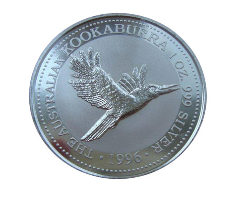 Австралия 1 доллар 1996 Кукабарра птица УПАКОВКА СЕРЕБРО