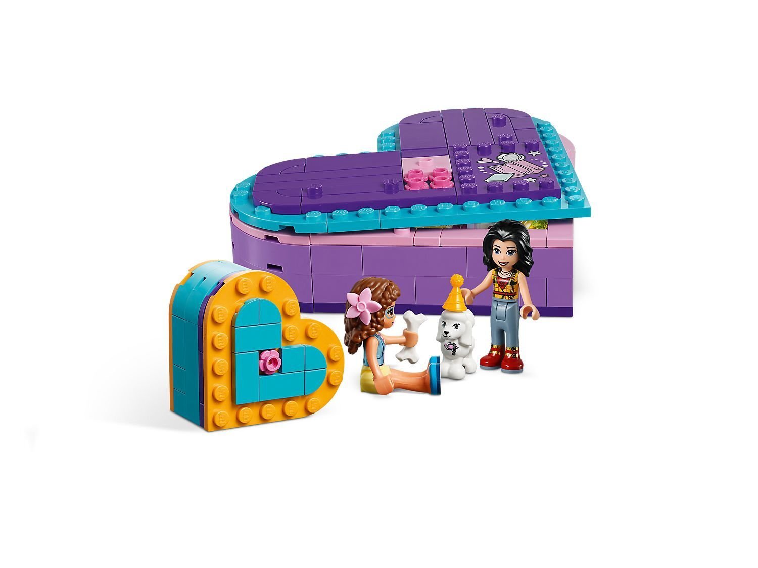 Конструктор LEGO Friends 41359 Коробка в форме сердца - набор дружбы купить  в Москве | Доставка по России.