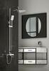 BelBagno ACQUA-VSCM-CRM Душевая стойка для ванны со смесителем для верхнего и ручного душа