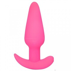 Анальная пробка Bang! 21X Remote Control Vibrating Silicone Butt Plug с пультом дистанционного управления, розовый, 10.4х3 см
