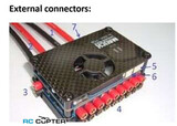 Плата распределения питания Mauch 030 PL (2x 200A PDB 4-14S, 8x ESC, HYB-BEC 5.3V 3A, 10AWG)