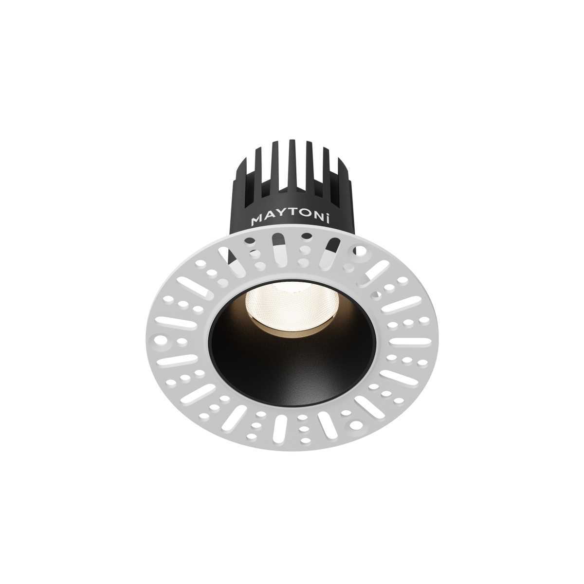 Встраиваемый светильник Maytoni Technical Dip DL119-10W-4K-TRS-B