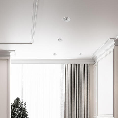 Гипсовый встраиваемый светильник под покраску Loft It Ghost 10356C