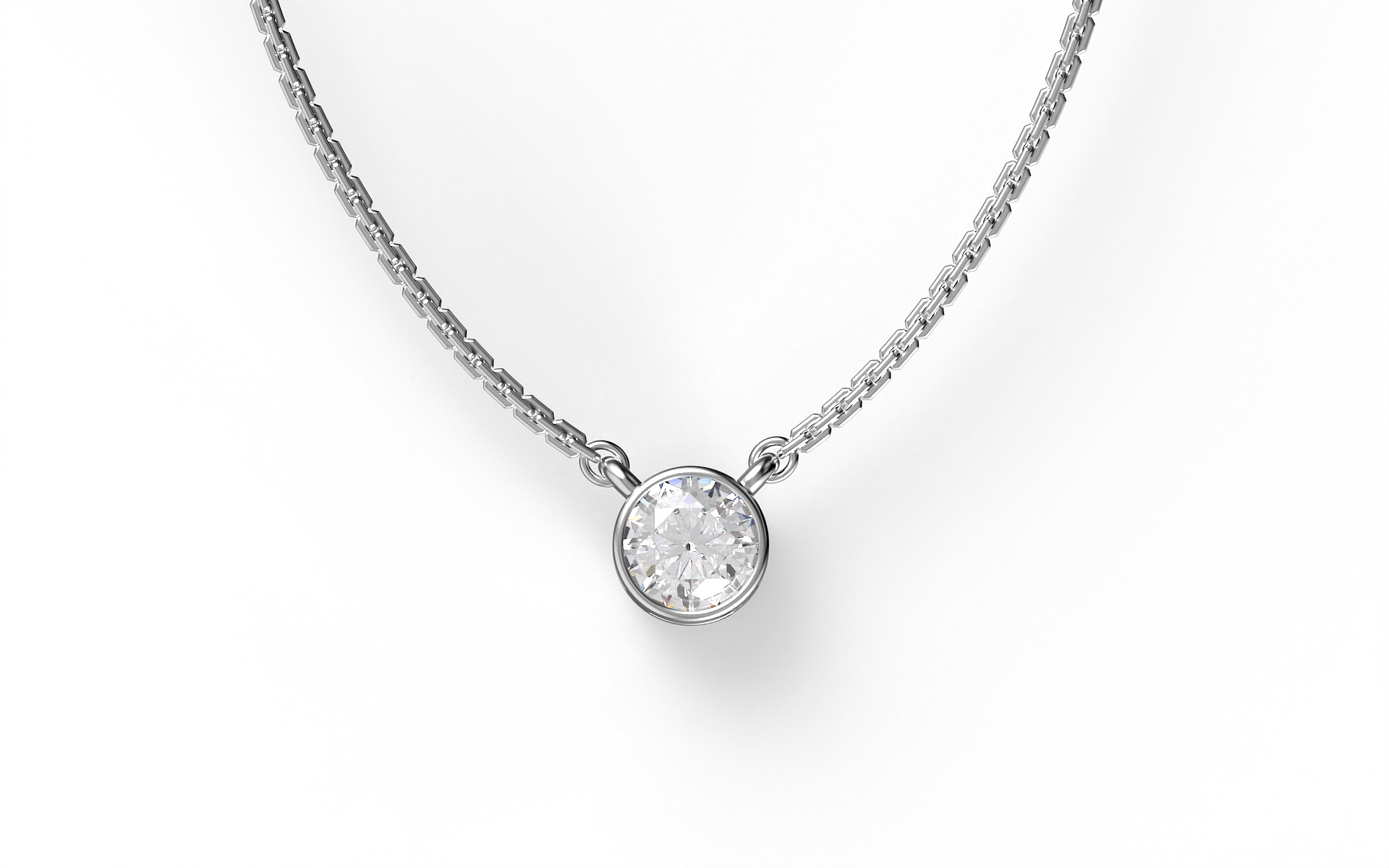 Колье Subtle Statement Necklace – Round