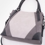 Сумка Саломея 376 мульти итальянский серо-черный