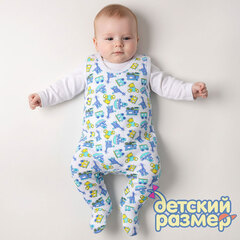 Ползунки на лямках (легкий начес)