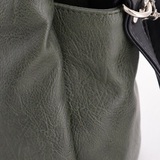 Сумка Саломея 457 македония оливковый + черный