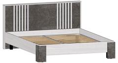 Марракеш Кровать 1600 Анкор светлый / Цемент темный