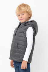 жилет  для мальчика  ВК 35009/20 ГР