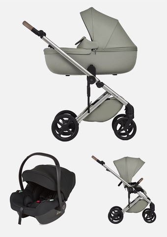 Anex Детская коляска Eli 3 в 1 Woody
