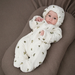 Утеплённый комбинезон из интерлока