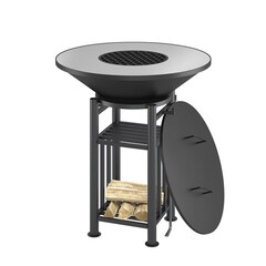 "FANTASTIC GRILL" Везувий Ø 700 (чаша+подставка+плита+решетка+крышка)
