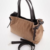 Сумка Саломея 505 эко-замша песочный