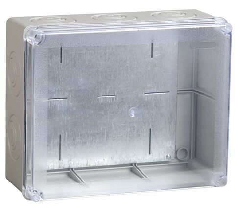 Коробка расп. КМ41346 о/п 240х195х90мм м/пл. IP55 серая IEK