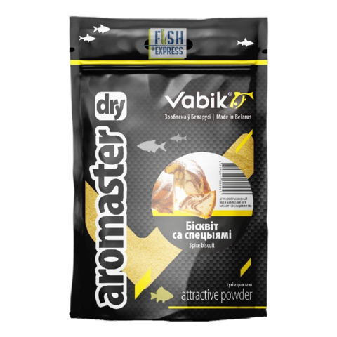 Аттрактант Vabik AROMASTER-DRY Бисквит со специями 100г. уп. 60шт. (продажа от 1шт)