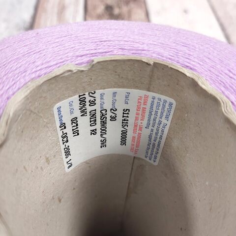 Меринос гребенной ZEGNA BARUFFA CASHWOOL 2/30 розово-сиреневый