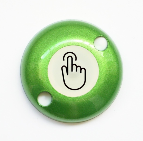 ART-ZN-Exit-Sensor Сенсорная кнопка выхода двухпроводная (зелёная) АртСистемы