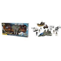 Chap Mei Игровой набор Воздушная атака бункера, истребитель, 42 см (свет,звук) (545085)