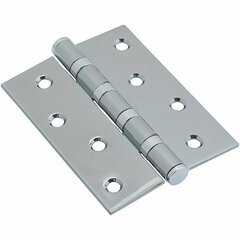 Петля дверная 100*70*2,5 PC Хром