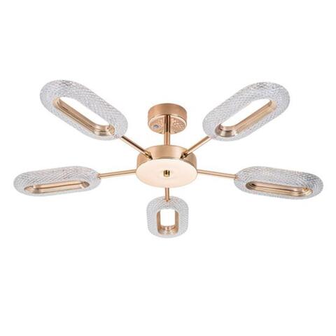 Cветильник потолочный Arte Lamp Ovale A2489PL-5GO