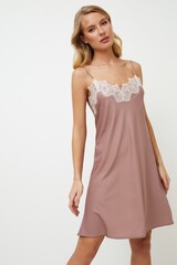 Сорочка женская ARUELLE PRIMROSE_Пыльная роза