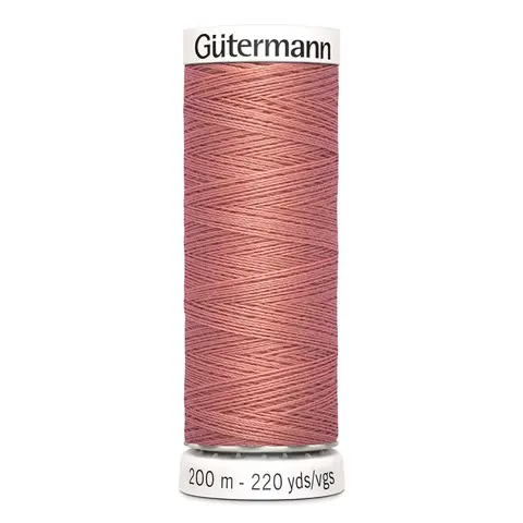 Нить Sew-All 200 м, Gutermann, 079 карамельно-персиковый