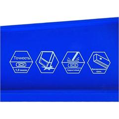 Уровень ударный КОБАЛЬТ 600 мм, литой ударный, 2 глазка, зеркальн. отражатель (243-363)