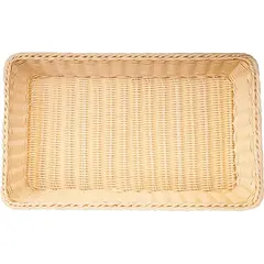 Корзина для хлеба прямоуг. 60х40 см. h=15 см. бежевая MGprof  75321