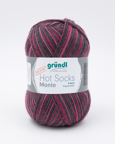 Носочная пряжа Gruendl Hot Socks Monte 04 купить