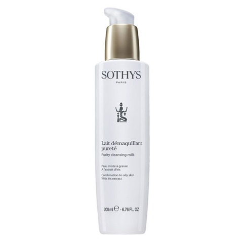 Sothys Beauty Milks: Очищающее молочко для жирной/комбинированной кожи лица с экстрактом ириса (Purity Cleansing Milk)
